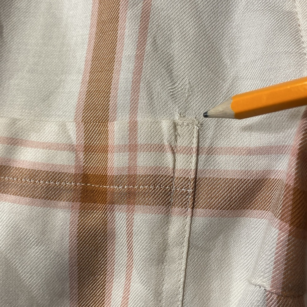 Old Navy Plaid Popover Shirt Dress women’s size S - Picture 11 of 11